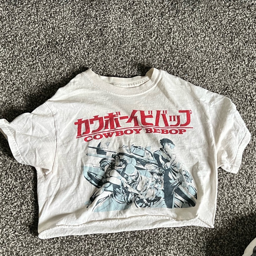 Cowboy bebop crop top